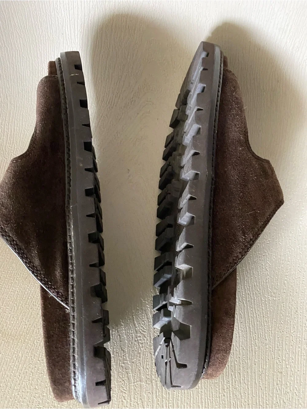 Michael Kors brown suede leather buckles sandals men size 10.5M